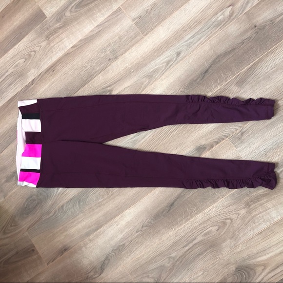 Lululemon Plum Speed Tights - Picture 2 of 7
